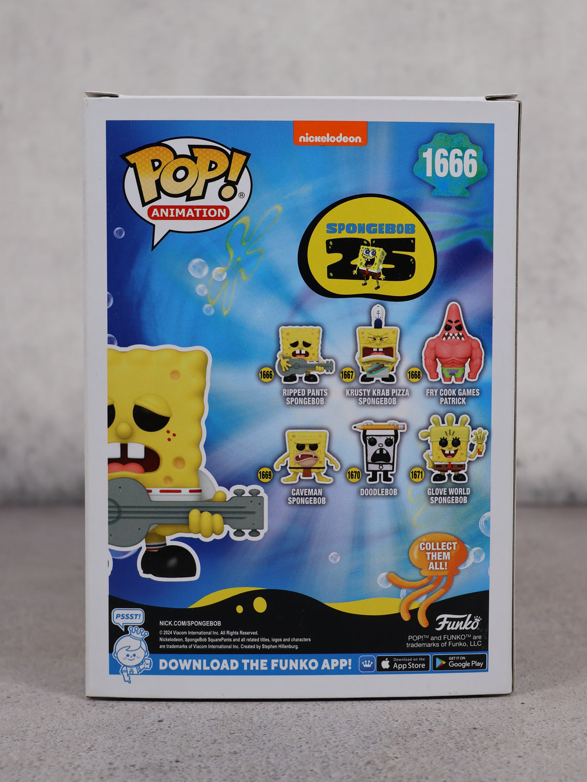 Funko Bob Esponja firmado por la voz Tom Kenny (JSA)