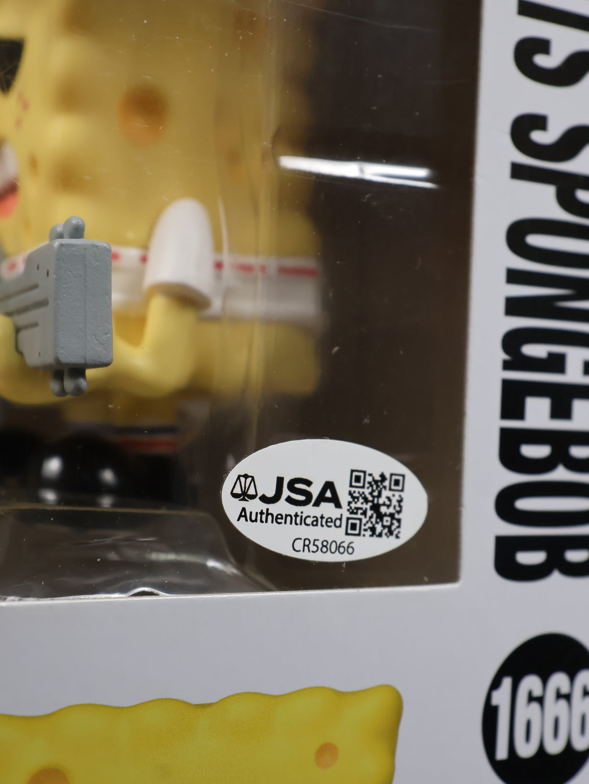 Funko Bob Esponja firmado por la voz Tom Kenny (JSA)