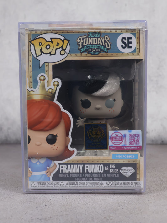 Funko Fundays 2026 presencial Franny Funko as The Bride Diamond collection Universal monsters limitado