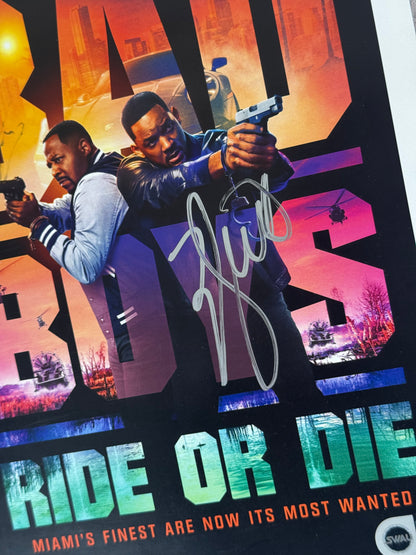 Print Bad Boys firmado por Will Smith certificado SWAU