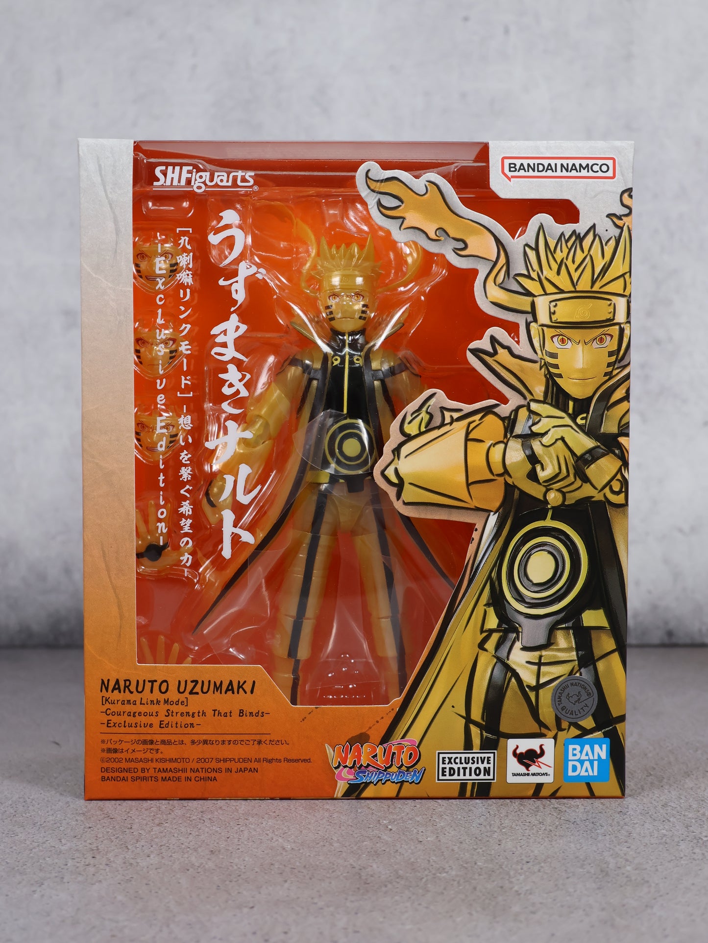 Figura S.H. Figuarts Naruto Uzumaki Kurama Link Mode Tamashi Nations SDCC 2026