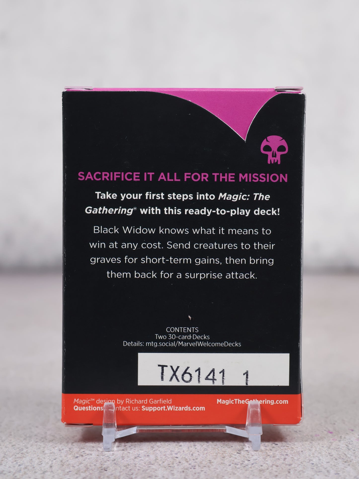 Welcome Decks Magic The Gathering x Marvel Superheroes Black Widow (SDCC 2026)