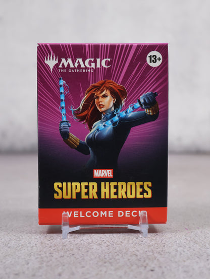 Welcome Decks Magic The Gathering x Marvel Superheroes Black Widow (SDCC 2026)