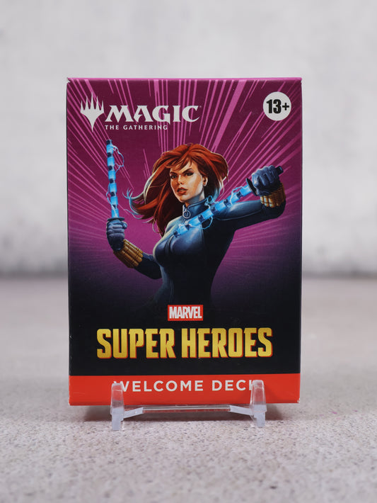 Welcome Decks Magic The Gathering x Marvel Superheroes Black Widow (SDCC 2026)