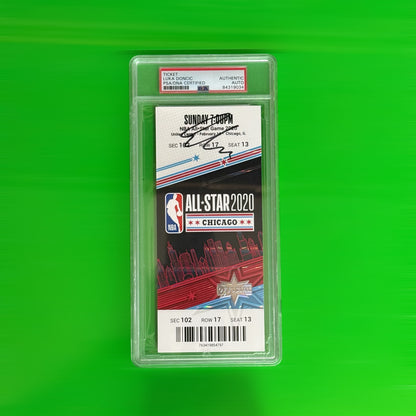 Boleto All star game firmado por Luka Doncic