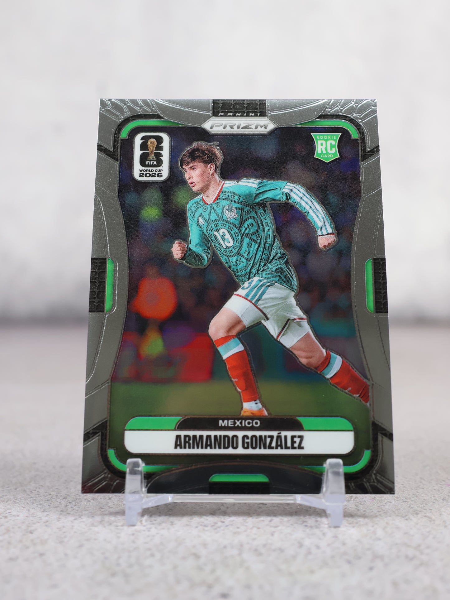 Panini Prizm FIFA World cup 2026 Armando González (México) Rookie
