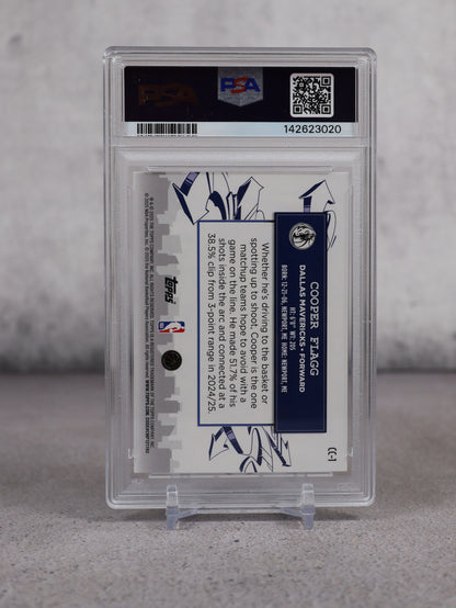 Topps Clutch Prospects Cooper Flagg Rookie Card PSA 10 2025