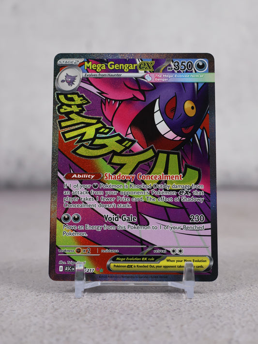 Mega Gengar Ex 269/217 Ascended Heroes Mega Attack Rare Pokemon 2026