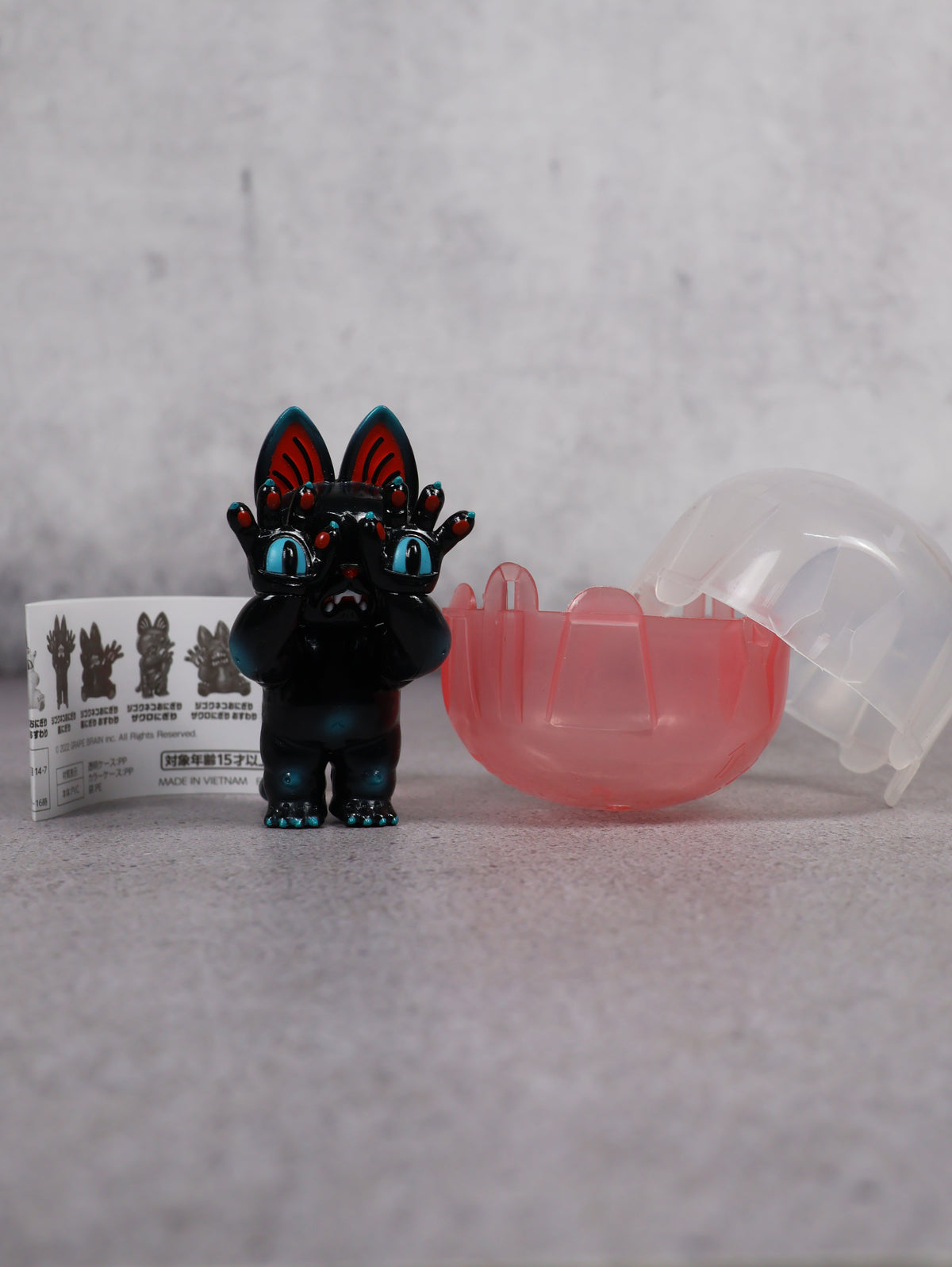Art Toy Onigiri Cat Grapebrain Gashapon Japonés