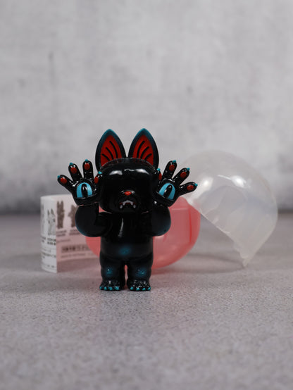 Art Toy Onigiri Cat Grapebrain Gashapon Japonés