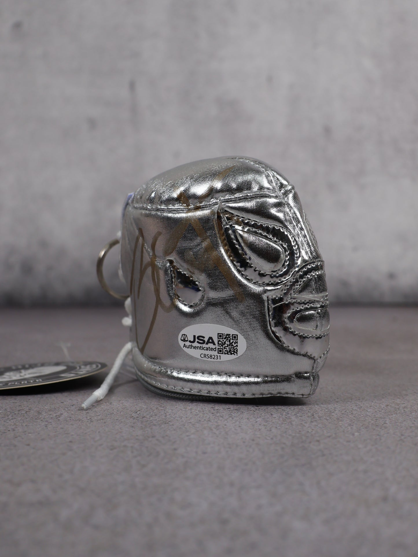 Mini máscara firmada por el Hijo del Santo (JSA)