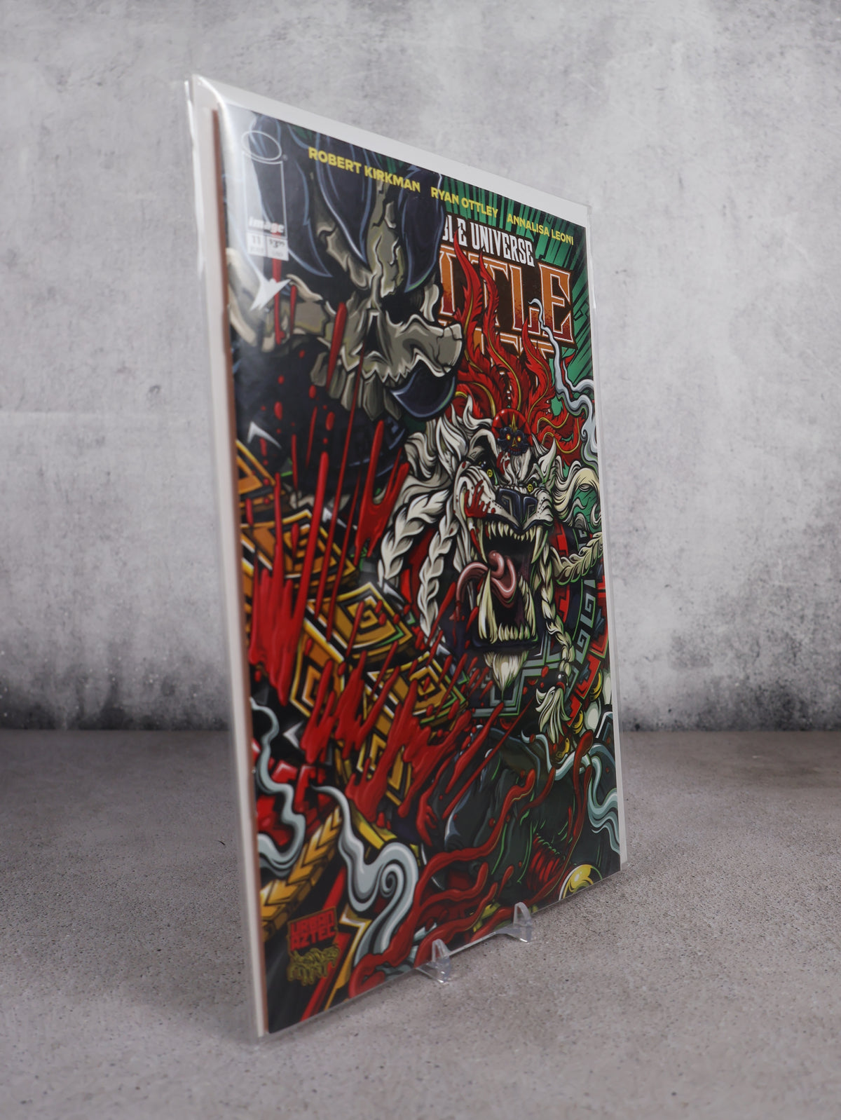 Comic Battle Beast #11 Jesse Hernandez portada exclusiva de Yesterdays SDCC