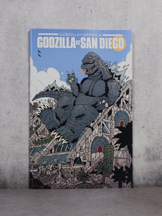Comic Godzilla vs San Diego #1 Exclusiva de Now Or Never Comics para San Diego Comic Con 2026
