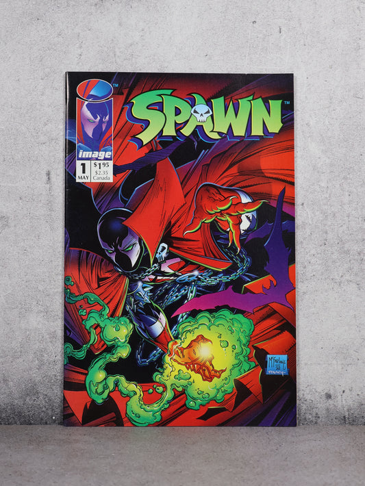 Comic Spawn #1 (1992) Primer aparición Spawn en un comic por Todd McFarlane