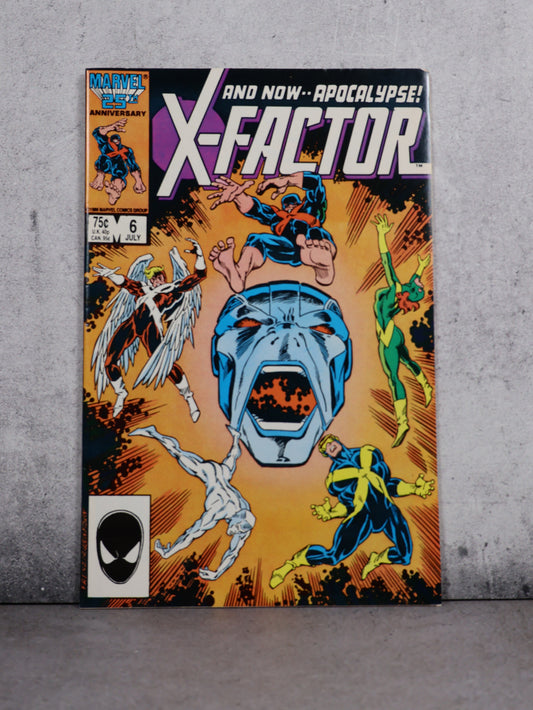 Comic X-Factor #6 - 1st app. of Apocalypse 1986