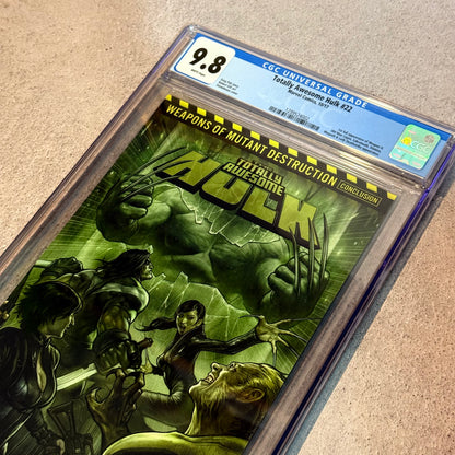 Comic CGC 9.8 Totally Awesome #22 2017 1er aparición Weapon X