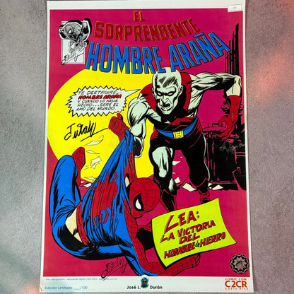 Poster firmado por Jose Luis Duran