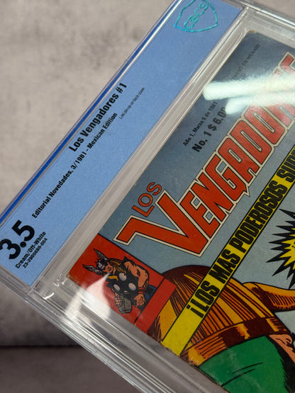 Comic Avengers #1 editorial Novedades (1981) 3.5 CBCS