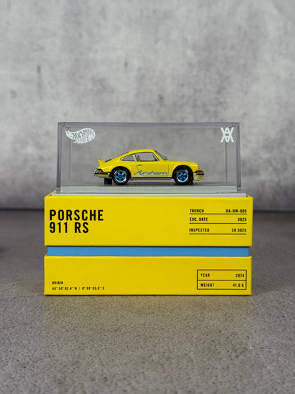 Hot Wheels x Daniel Arsham Porsche 911 RS Amarillo | Mattel Creations