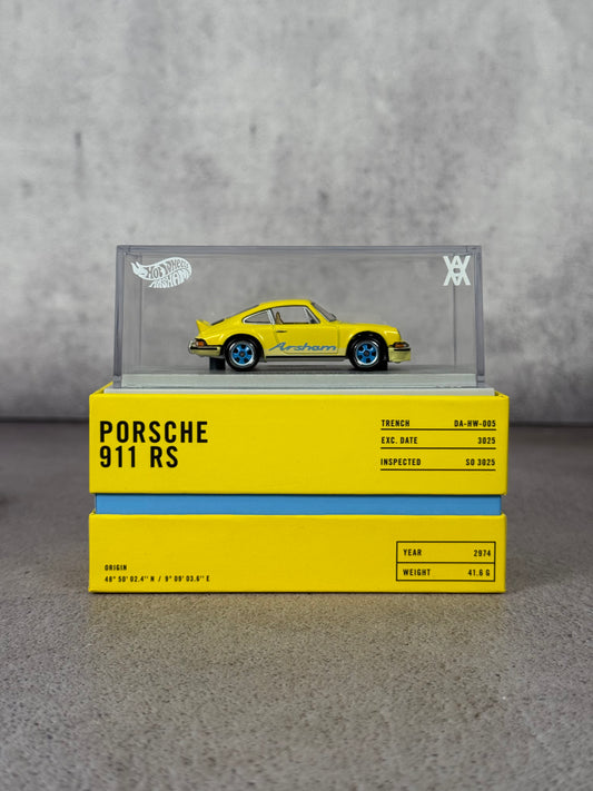 Hot Wheels x Daniel Arsham Porsche 911 RS Amarillo | Mattel Creations