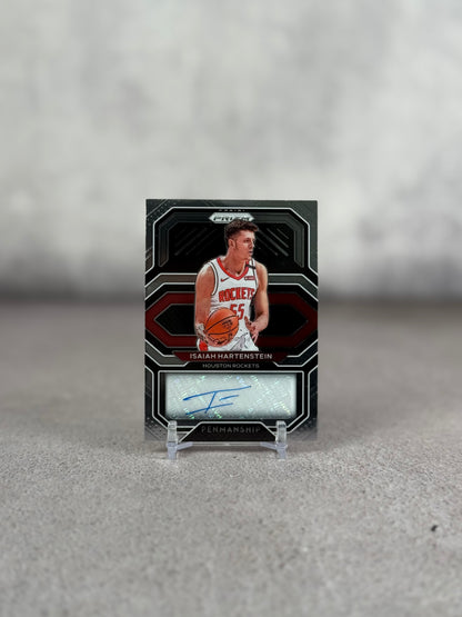 Tarjeta Isaiah Hartenstein Firmada Panini Prizm NBA 2020 Houston Rockets