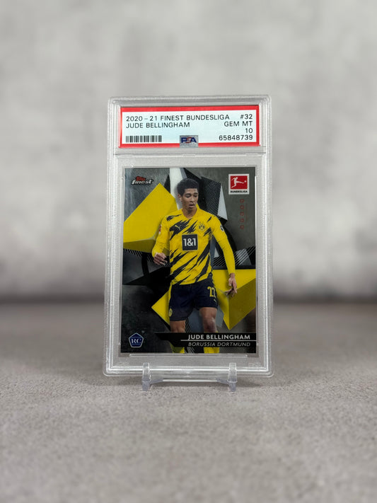 Tarjeta Jude Bellingham Rookie PSA 10