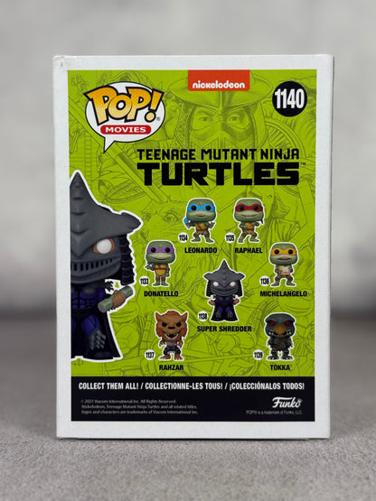 Funko Pop Super Shredder TMNT firmado por Kevin Nash JSA