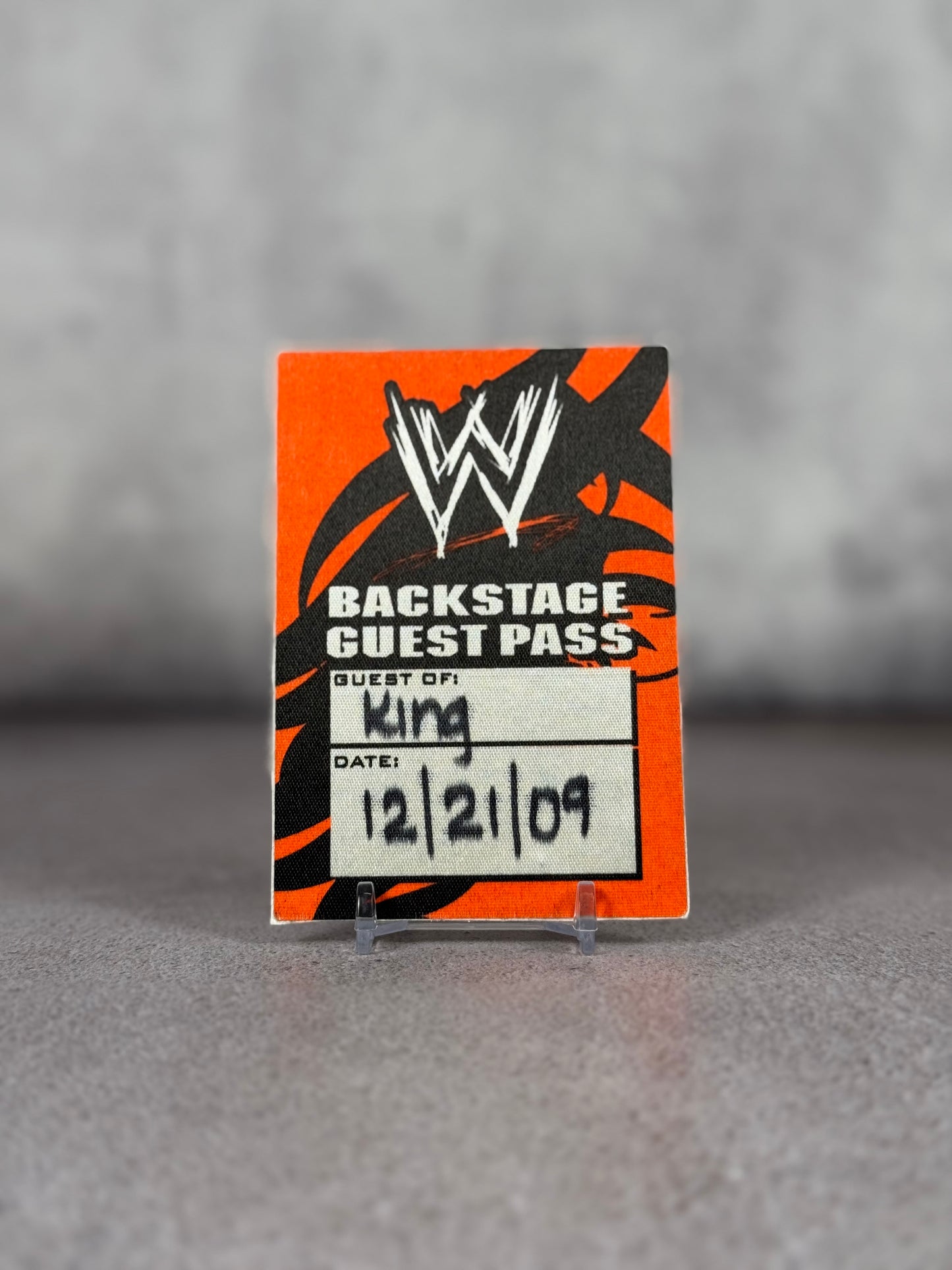 WWE Backstage Pass invitado Jerry Lawler colección Jimmy Hart