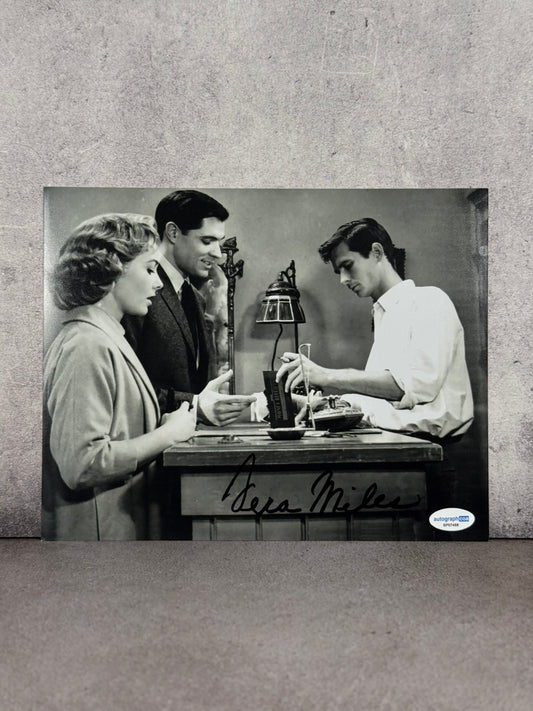 Foto Psycho 1960 firmada por Vera Miles ACOA