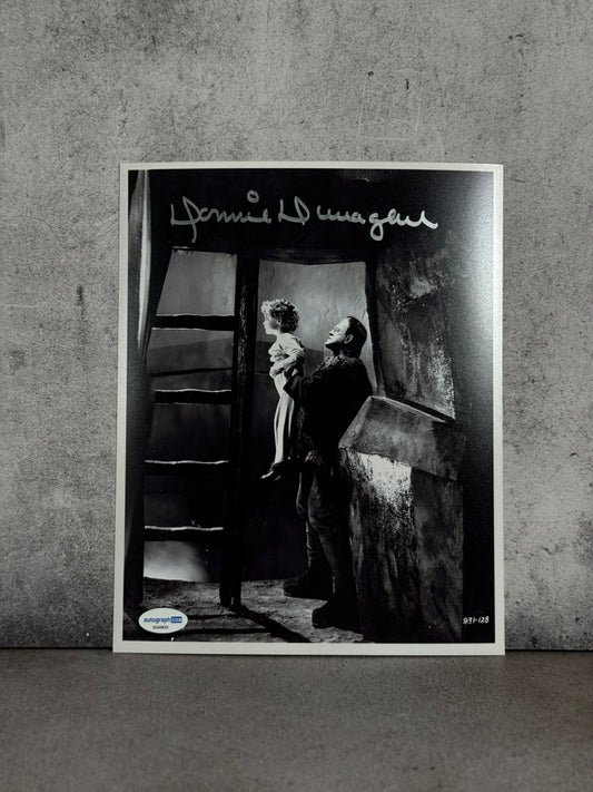 Foto Son of Frankenstein 1939 firmada por Donnie Dunagan ACOA