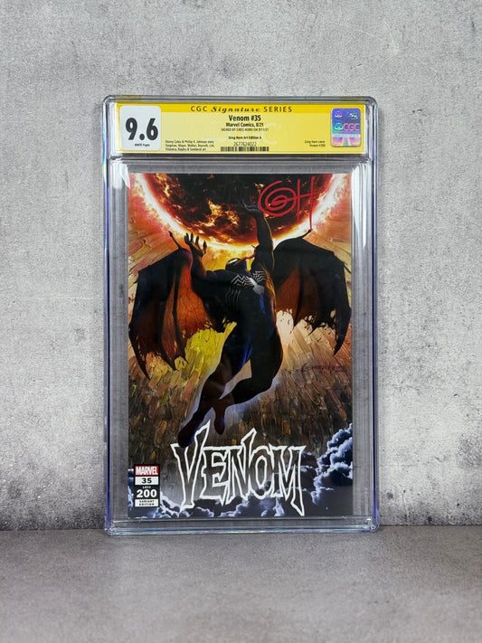 Comic Venom #35 CGC 9.6 Greg Horn Variant firmado