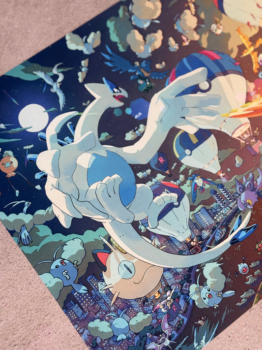Art Print Pokémon – Bryce Kho (SDCC 2025 Exclusive)