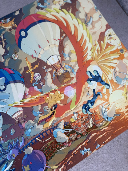 Art Print Pokémon – Bryce Kho (SDCC 2025 Exclusive)