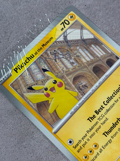 Promo Pokemon Pikachu At The Museum London Jumbo Card - Sealed 2026