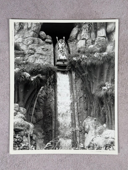Disney Foto original para prensa Slpash Mountain 1988