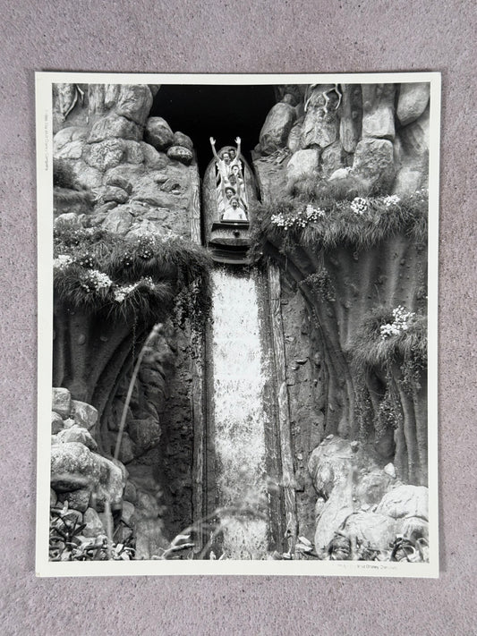 Disney Foto original para prensa Slpash Mountain 1988