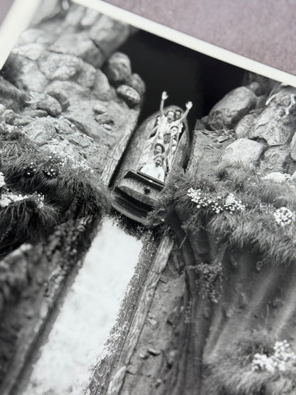 Disney Foto original para prensa Slpash Mountain 1988