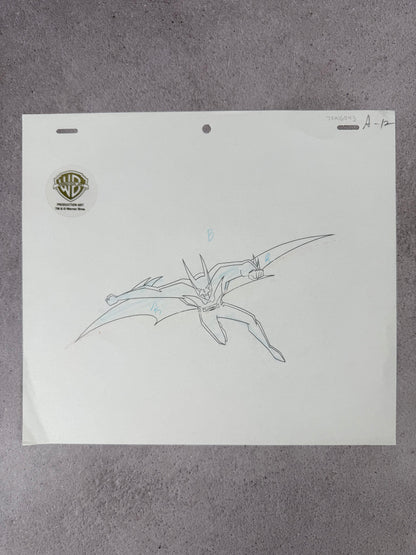 Arte original de producción de la serie animada Batman Beyond