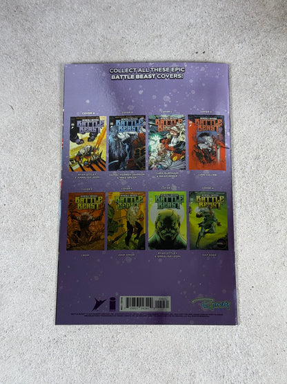 Comic Battle Beast #9 Invincible Universe Foil SDCC 2026 Exclusive firmado por Ryan Ottley
