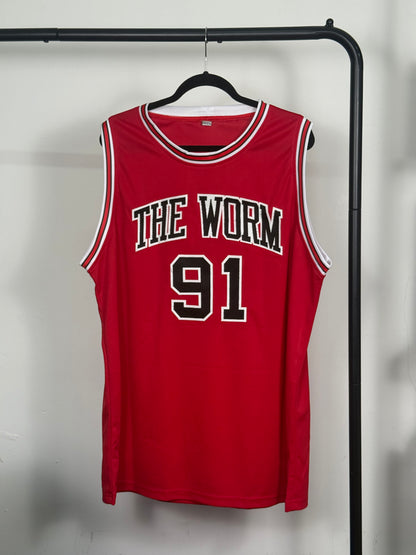 Jersey Chicago Bulls Custom firmado por Dennis Rodman (JSA)