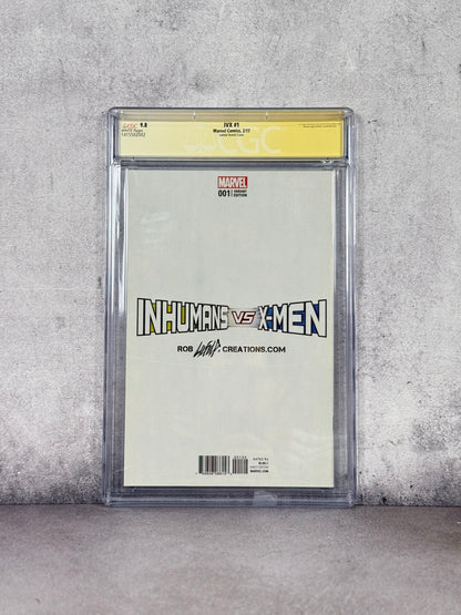 Comic IVX #1 CGC 9.8 Liefeld Variant firmado por Rob Liefeld