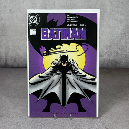 Comic Batman firmado por Frank Miller