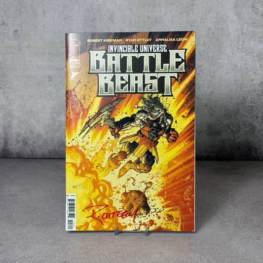 Comic BattleBeast #3 firmado por Ryan Ottley