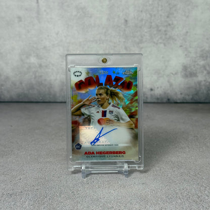 Tarjeta Ada Hegerberg Topps firmada 63/99