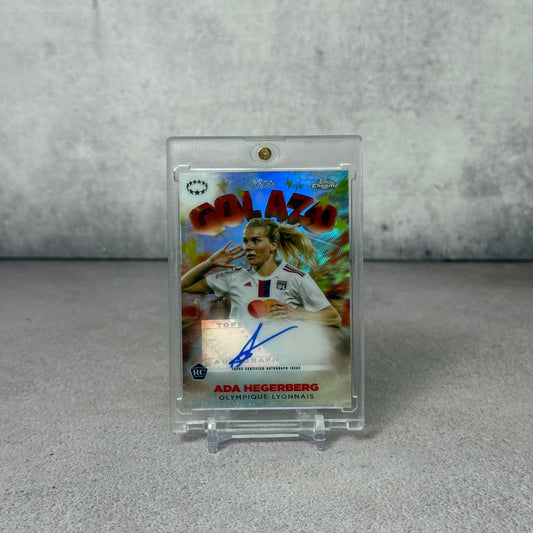 Tarjeta Ada Hegerberg Topps firmada 63/99