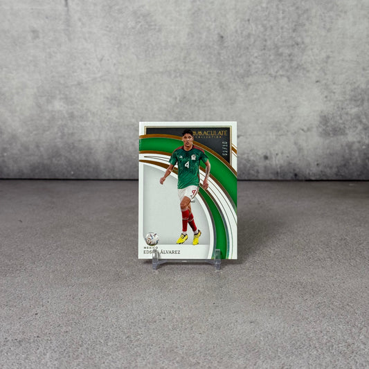Tarjeta Edson Alvarez 01/10 Immaculate Panini