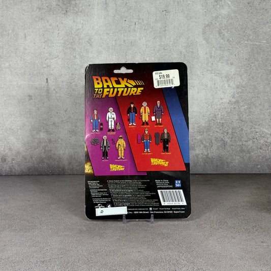 Figura Dr Emmett Brown firmada por Chistopher Lloyd