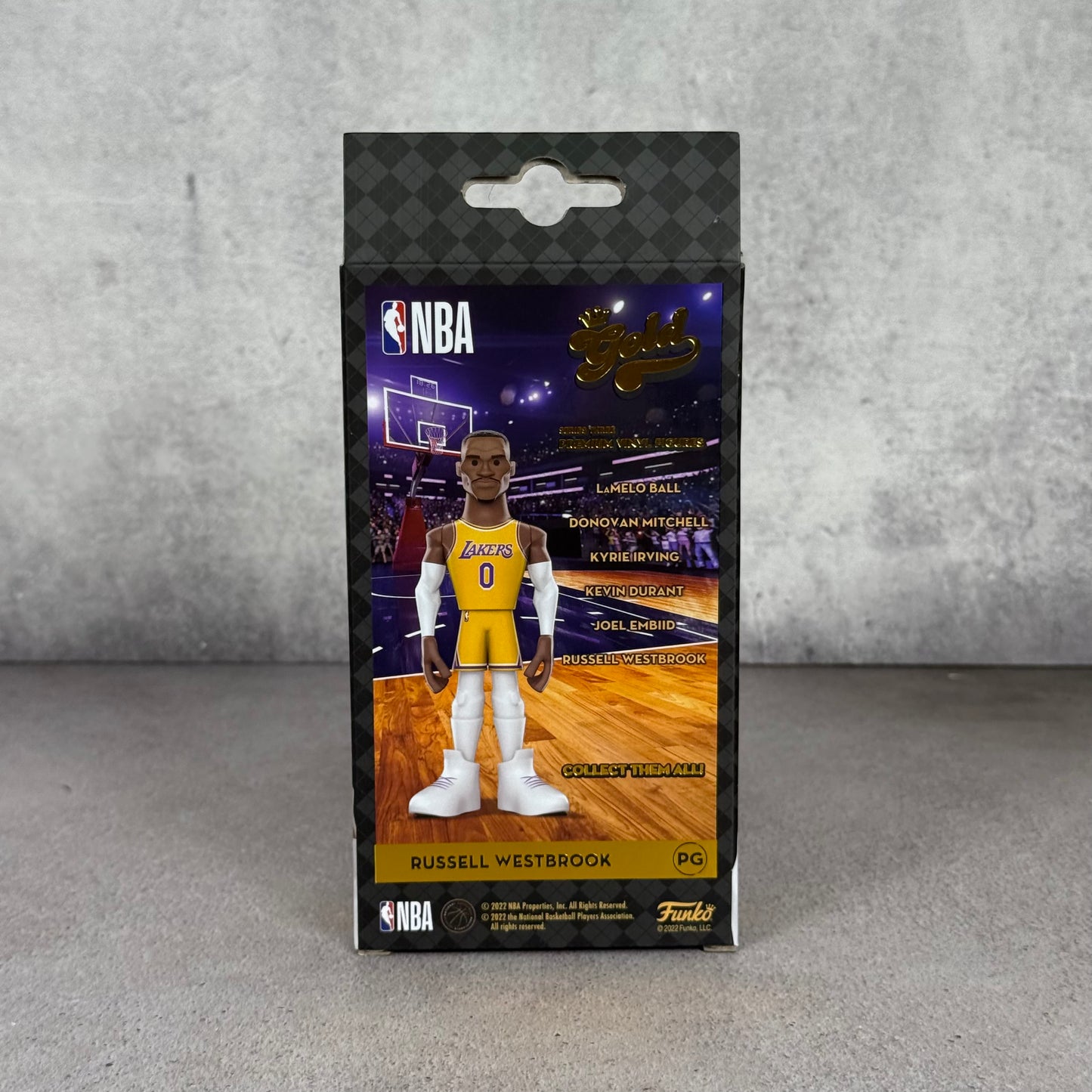 Funko GOLD 5´ NBA Russel Westbrook CHASE