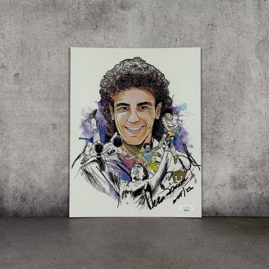 Print firmado por Hugo Sanchez