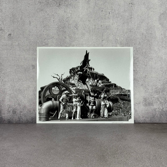 Fotografía Prensa original Disney Splash Mountain 1988